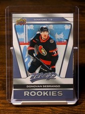 2025-26 Upper Deck NHL MVP - Donovan Sebrango - Rookie Base SP #229