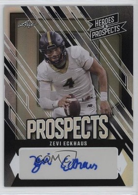 2024 Leaf Heroes & Prospects Prospect Silver 56/75 Zevi Eckhaus Auto 1o9y