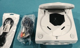 Dreamcast Region Free NEW battery & fuse🔥 ALL NEW CAPACITORS!🕹 with GAME!
