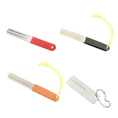 Fish Hook Diamond File Fishing Hook File with Handle Portable Fishing Hook File