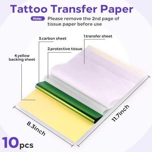 85PCS Tattoo Skin Kit - Usiriy Practice Fake 85Pcs  image 4