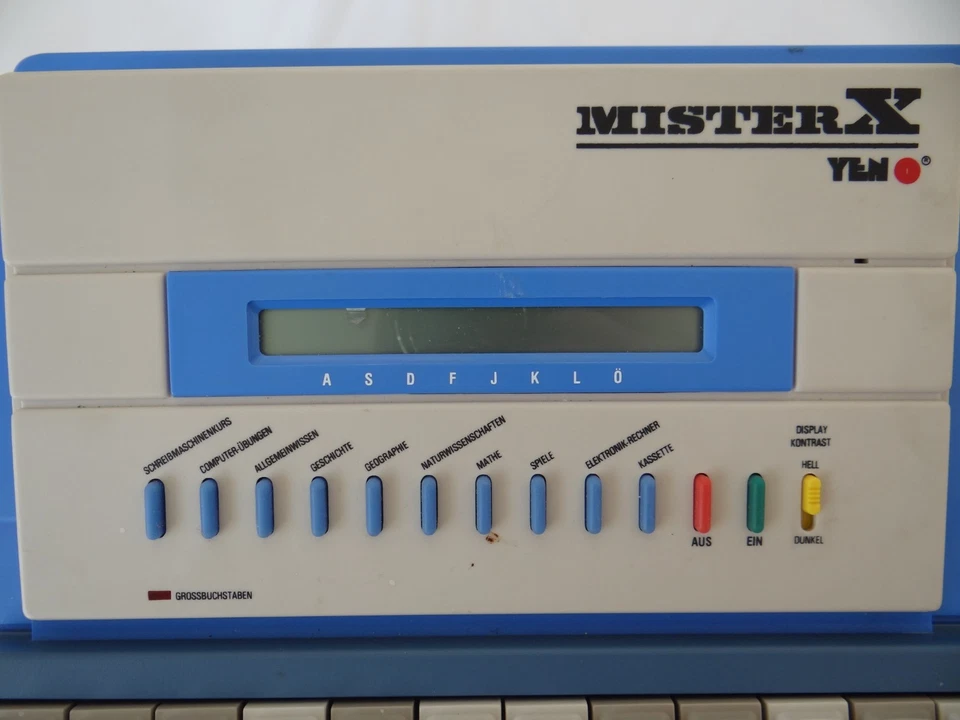 Mister X Lerncomputer Kinder Schule Vintage Computer 80er 90er Yeno VTech - Bild 4 von 4