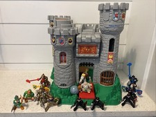 Vintage Fisher Price Great Adventures Castle And Accessories