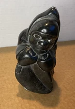 Inuit Eskimo Art Esquimau Eskimo with Seal Suit w/ Canada Seal
