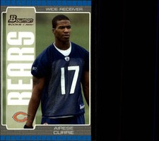 2005 Bowman #139 Airese Currie RC Rookie Card. rookie card picture