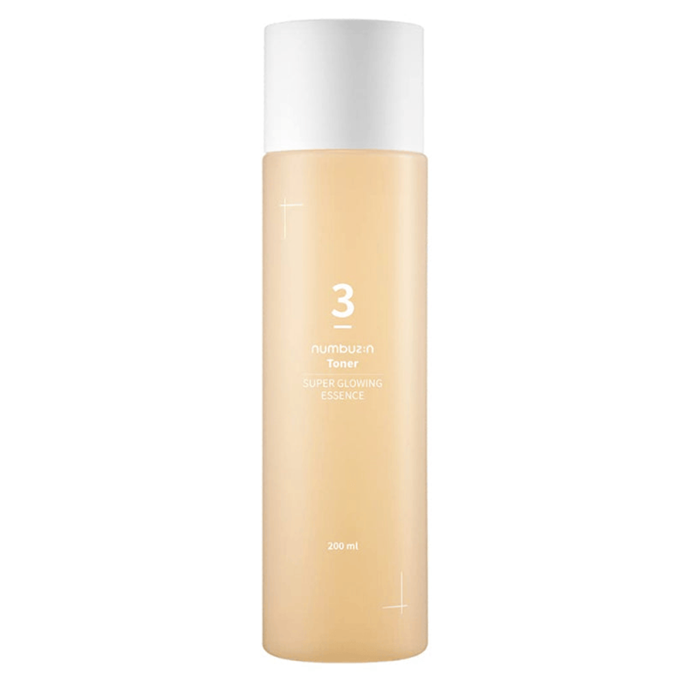 NUMBUZIN No.3 Super Glowing Essence Toner 200ml - AUTHENTIC K-Beauty Brightening