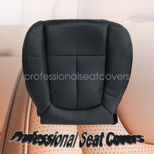 2009-2014 For Ford F150 Lariat Driver Bottom Perforated Leather Seat Cover Blk 2009-2014 For Ford F150 Lariat Driver Bottom Perforated Leather Seat Cover Blk