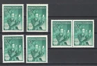 1950 Ank.974 Tag der Briefmarke 6 Stück postfrisch