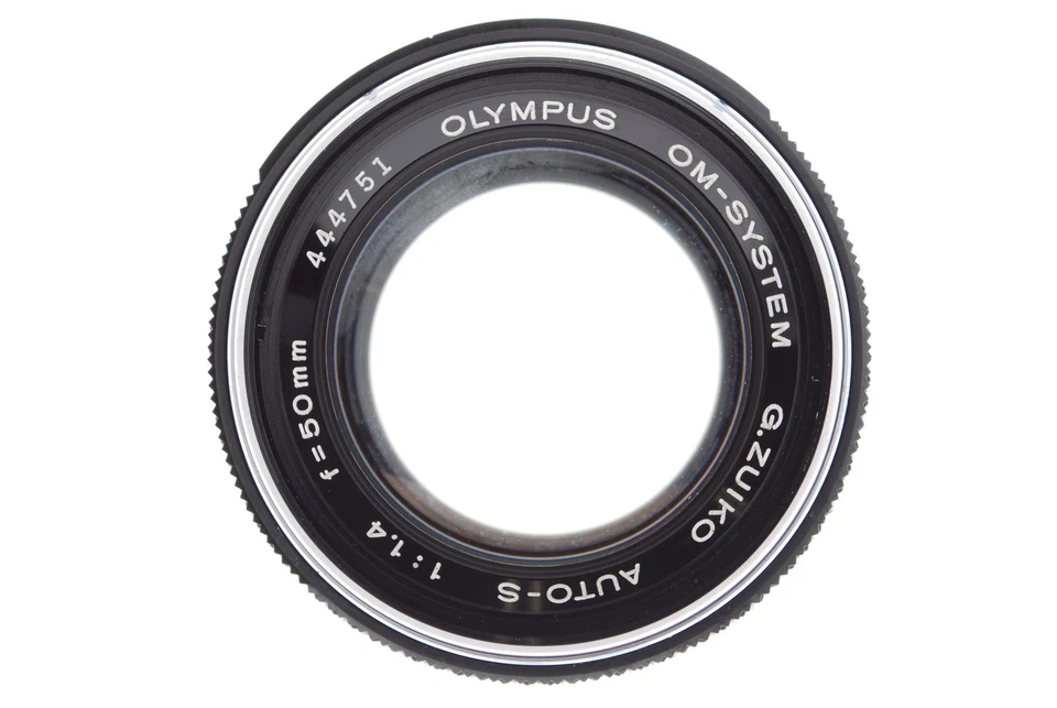 [excelente+++++] Lente Olympus OM-System G.Zuiko Auto-S 50 mm F/1,4 MF de Japón Foto 3 de 4