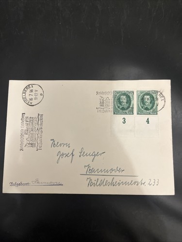 DR Brief MeF - Heidelberg 16.07.1936 - A318