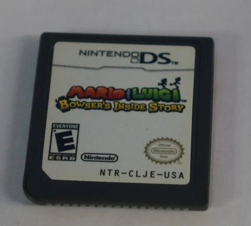 Mario & Luigi: Bowser's Inside Story (Nintendo DS, 2009) Game Only No Case