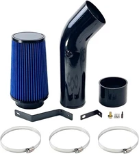 Cold Air Intake Kit Air Intake Pipe 1999.5-03 Ford Powerstroke 7.3L Diesel Blue