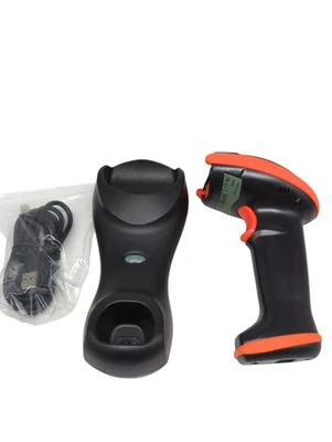 Tera Barcode-Scanner 2D 1D QR Bildsensor Wireless 2,4 GHz mit Ladestation USB