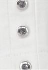 Just My Size Women’s White Pull On Capri Pant W/Bling Tab Hem Size 0X NWT — photo 7