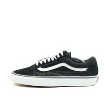 VANS Damen Old Skool Sneaker Schwarz Weiß Wildleder Low-Top Skateschuhe EU 40.5