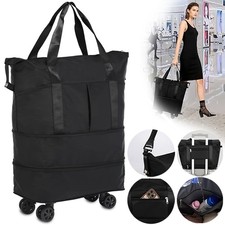 54L Reisetaschen Duffle Bag Boardgep&auml;ck Faltbar Stabil Rollbar F&uuml;r Flugzeug