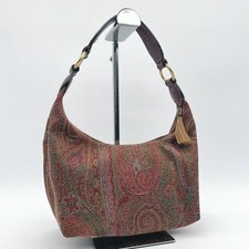 ETRO One-Shoulder Bag Handbag Paisley Pattern