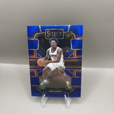 2023-24 Panini Select Kobe Brown RC Blue Prizm #79 Los Angeles Clippers