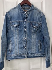 Levis Womens Misses Large Denim Jean Jacket 