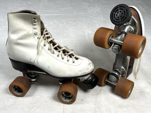 Vtg Riedell 220 Red Wing Sure Grip Century Precision Roller Skates Size 7 *READ*