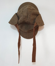 Mens Hunters Of Brora Scotland 100% Wool Sherlock Deerstalker 15268 Size XL
