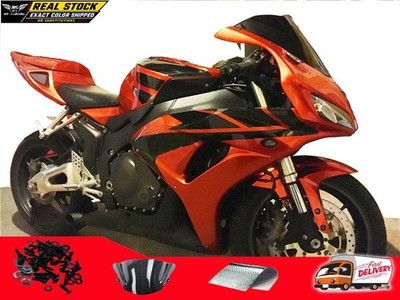 NT Orange Black Injection Plastic Fairing Fit for Honda 2006 2007 CBR1000RR e002
