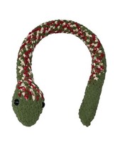 SNAKE PLUSHIE hand crocheted 40 inches long amigurumi