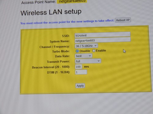 PUNTO DE ACCESO NETGEAR 802.11a HE 102 5GHz 54MBps - Imagen 6 de 17