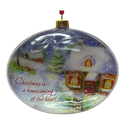 Hallmark Ornament 2015 A HOMECOMING OF THE HEART No Box Oval