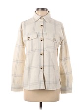 Kendall & Kylie Women Ivory Jacket S