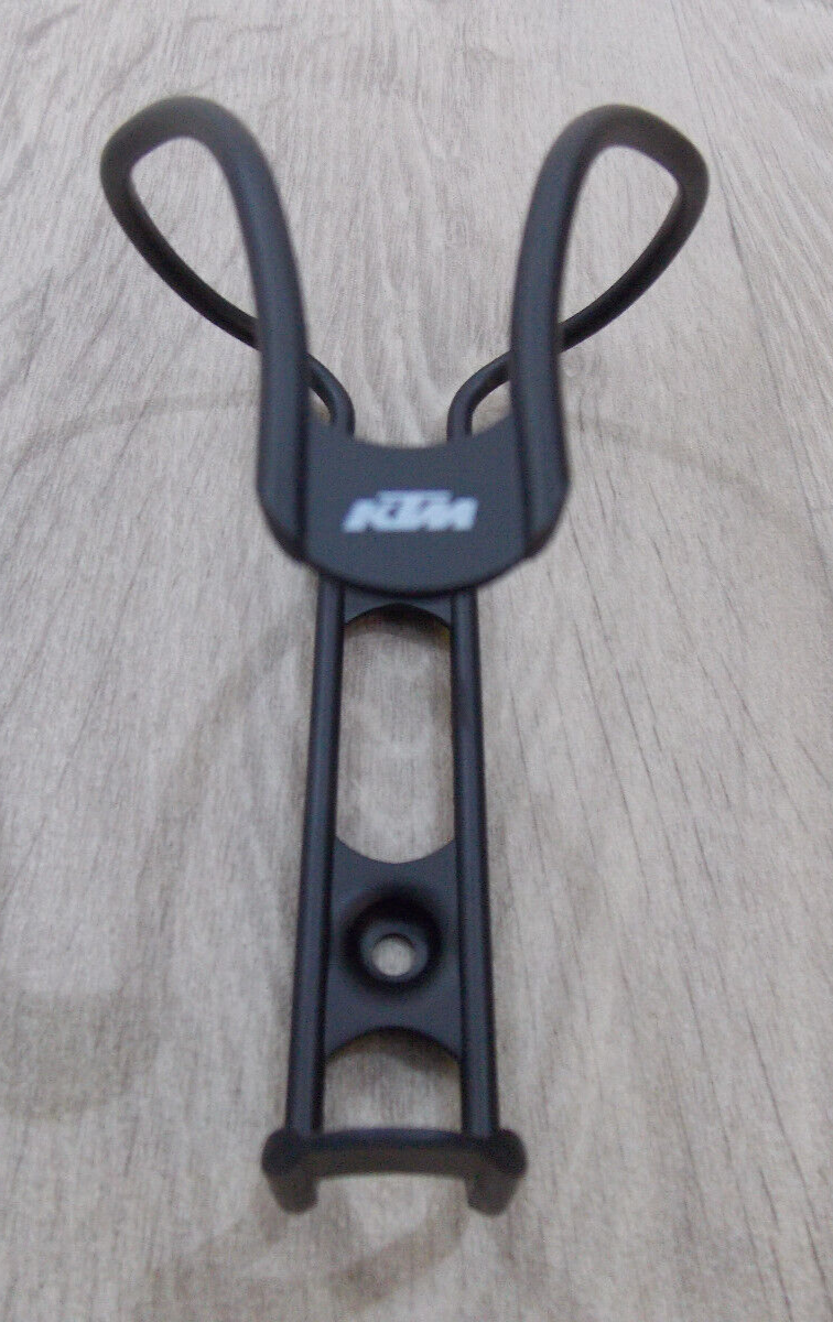 Porte-bidon Vélo KTM Classic – Aluminium/Carbone – Noir – Neuf (29g)