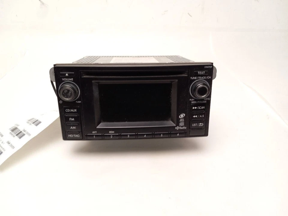 RECEPTOR DE RADIO REPRODUCTOR DE CD AM FM PARA SUBARU IMPREZA 2012 PN 86201FJ630 Foto 2 de 4