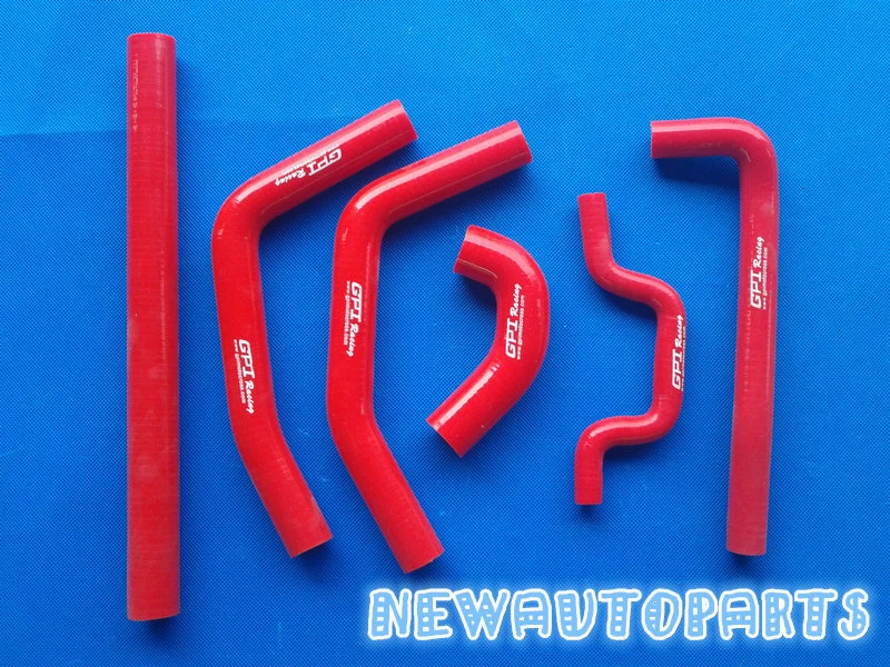 Manguera de radiador de silicona verde para Kawasaki KX250F KXF250 2009-2010 2009 2010 nueva Foto 2 de 4