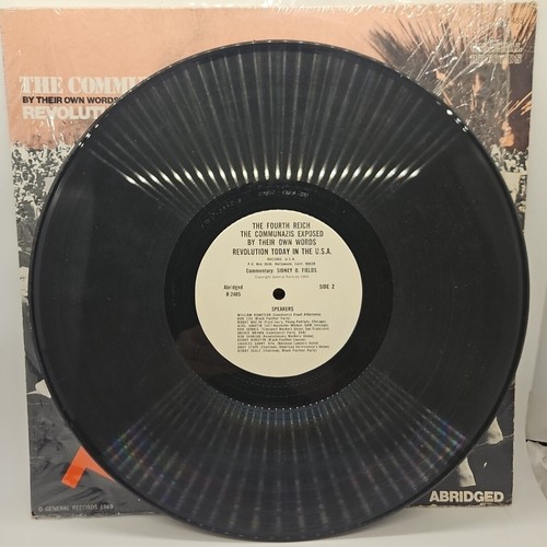 Communazis Exposed Revolution Today In The USA 1969 LP Record. RARE. - Picture 4 of 6