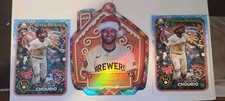 2024 Topps Holiday Baseball Hat Variation, Ortimanent, Base JACKSON CHOURIO!!!