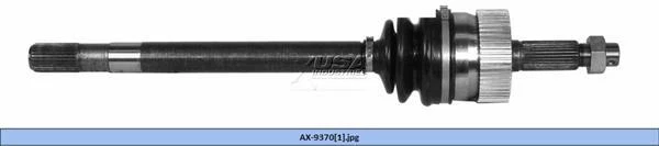 USA Industries AX9370 CV Drive Axle Front LH Jeep Cherokee etc. Foto 2 de 2