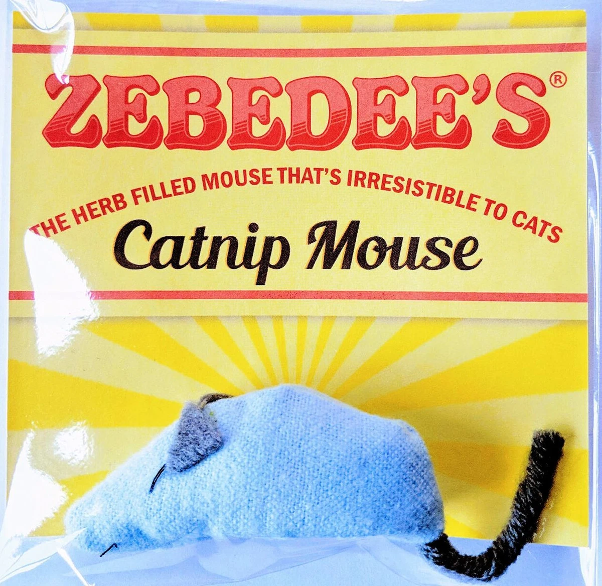 Zebedee clearance catnip mice