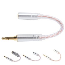 Male To Female Audio Cable Headset Conversion Cable Adapter Fit For