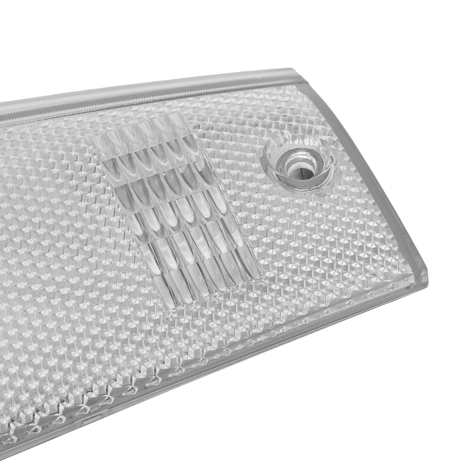 Clear Side Marker Turn Signal Lamp For Jeep Cherokee Base Comanche 1991-1996 Foto 4 de 4