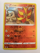 PYROAR 023/203 Evolving Skies Pokemon 2021 Reverse Holo - NMT - Free S/H in US