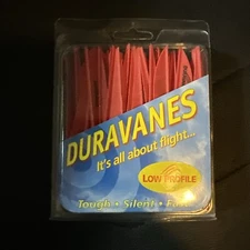 Duravanes 4”   50pck LOW PROFILE RED