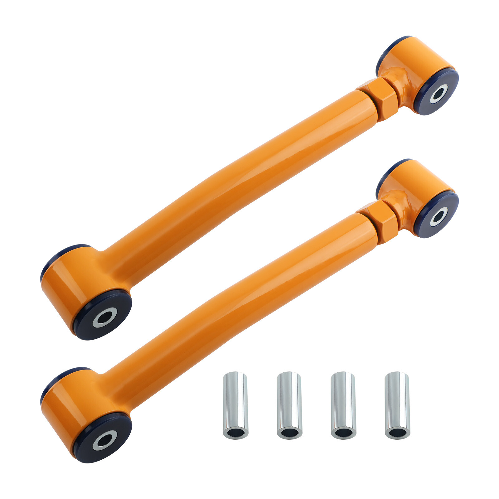 Pair Front Lower Adjustable Control Arm Arms Kit For Jeep Wrangler TJ 1997-2006