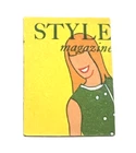 Vintage 1960's Mattel Barbie "STYLE MAGAZINE" Cardboard Accessory - 2 Sided EXC