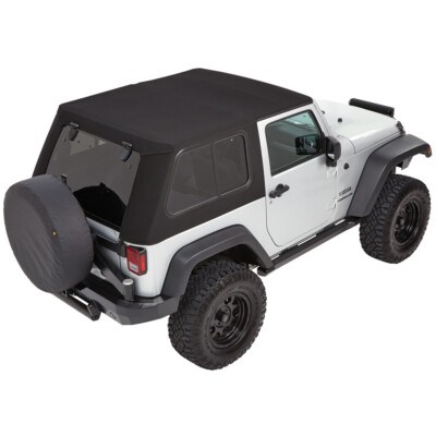 Trektop Pro Hybrid Black Twill Verdeck Softtop 2 Türer Jeep Wrangler JK 07- 18