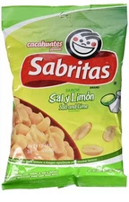 Sabritas Salt & Lime Peanuts 7 oz