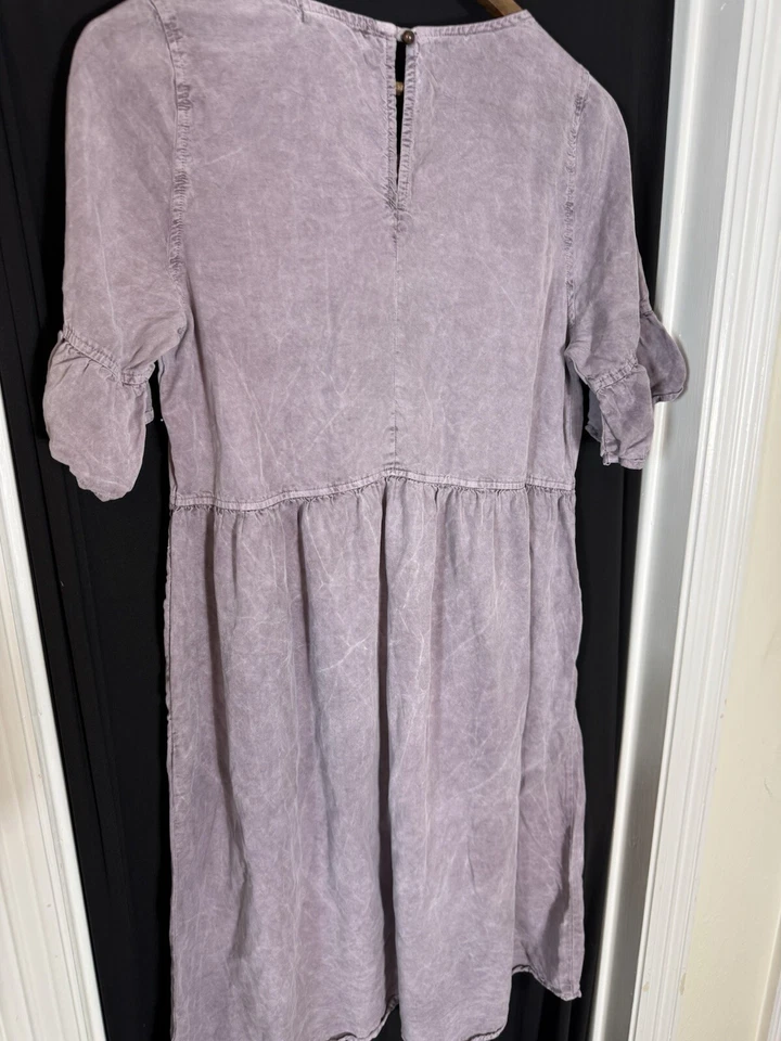 Vestido para mujer grande Tea n Rose púrpura Grunge Boho Cottagecore Fairy Whimsigoth Foto 2 de 4