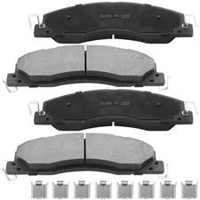 Front Brake Pads Kit For 2009 2010 2011 2012- 2018 Ram 2500 Ram 3500 Ram 1500