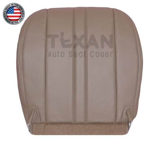 Fits 1997-2002 GMC Savana Van Front Seat Cover Synthetic Leather Med Neutral Tan - Picture 45 of 74