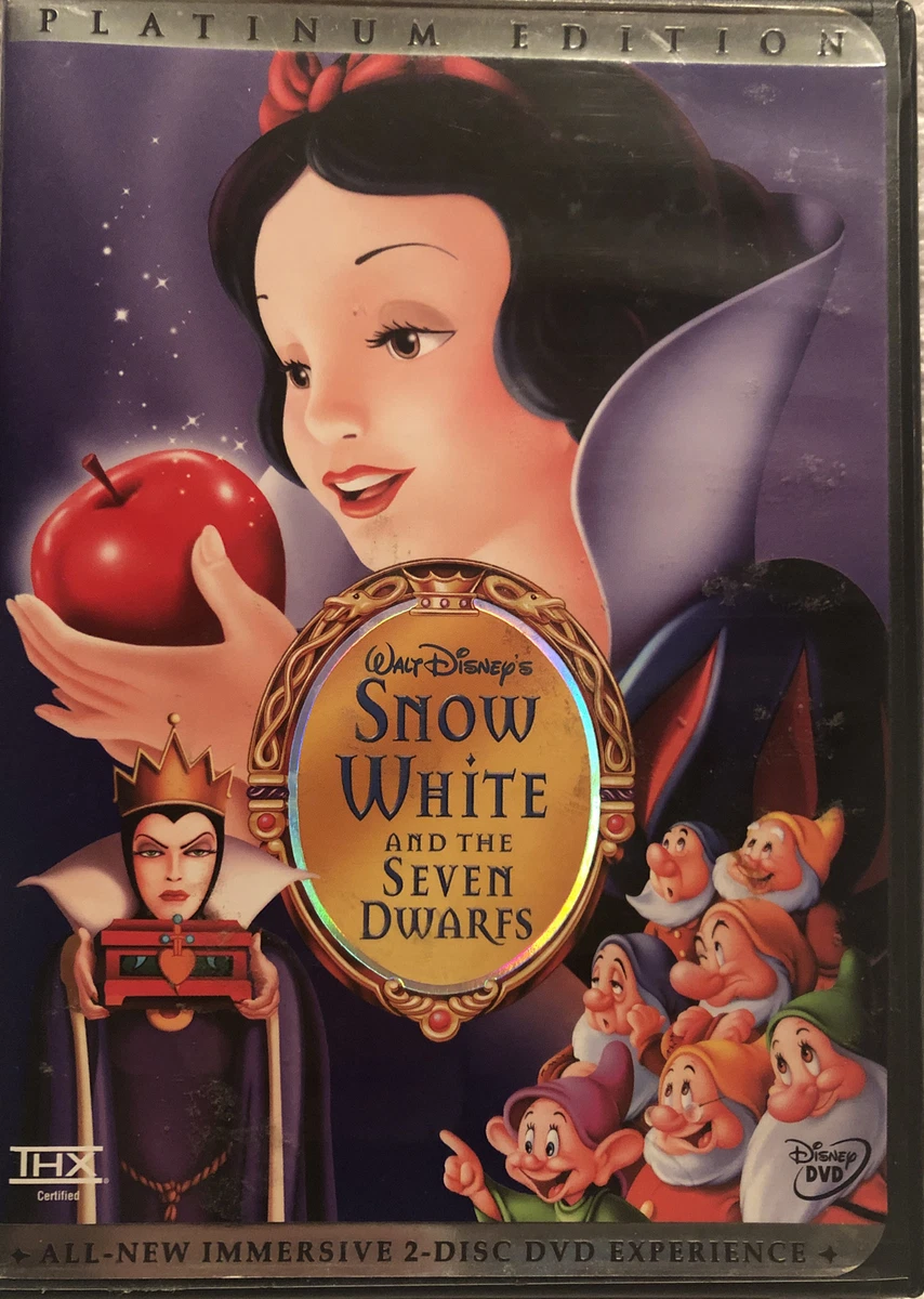 Snow White And The Seven Dwarfs Dvd Cover