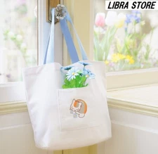 Natsume's Book of Friends Nyanko Sensei Flower Kuji Tote bag from JAPAN